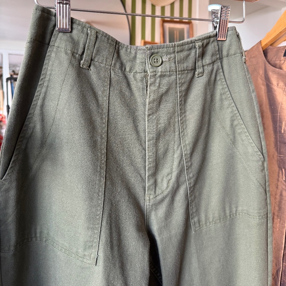 Vintage Green Pants